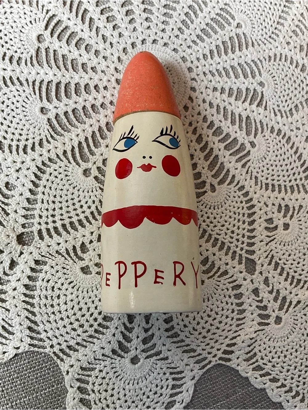 Vintage NARCO Japan Mr Salt & Mrs Pepper Wooden Shakers